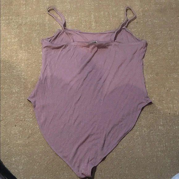 Forever 21 Lilac Ribbed Bodysuit - Picture 3 of 4